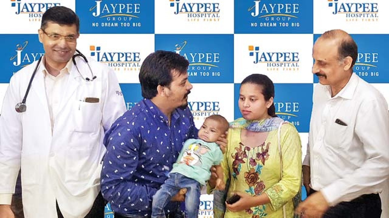 Fighting for life, four-month-old Pakistani infant leaves India with love