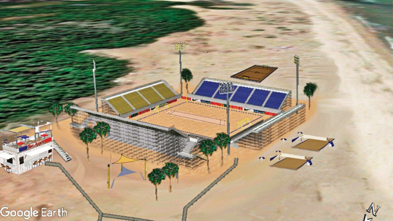 Soon, a sports arena at Versova beach