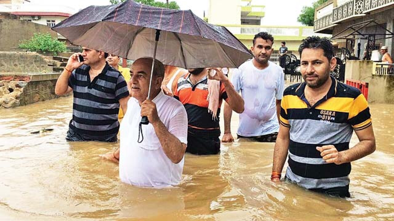 Met Dept Predicts Heavy Rain In Raj For Next 48 Hours