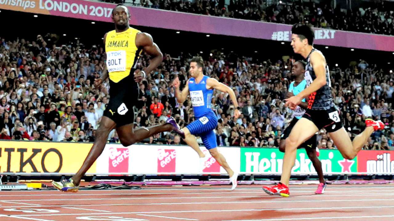 World Athletics Championships Usain Bolt takes centre stage in 100