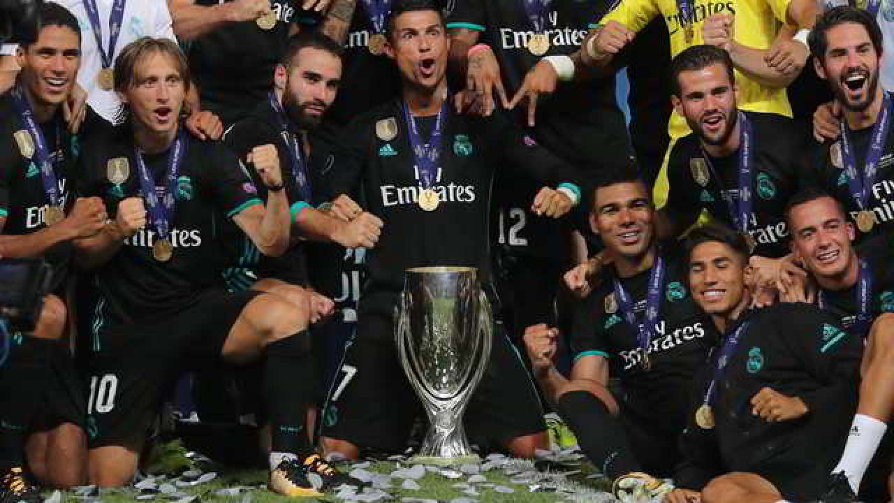 UEFA Super Cup: Real Madrid see off Manchester United to ...