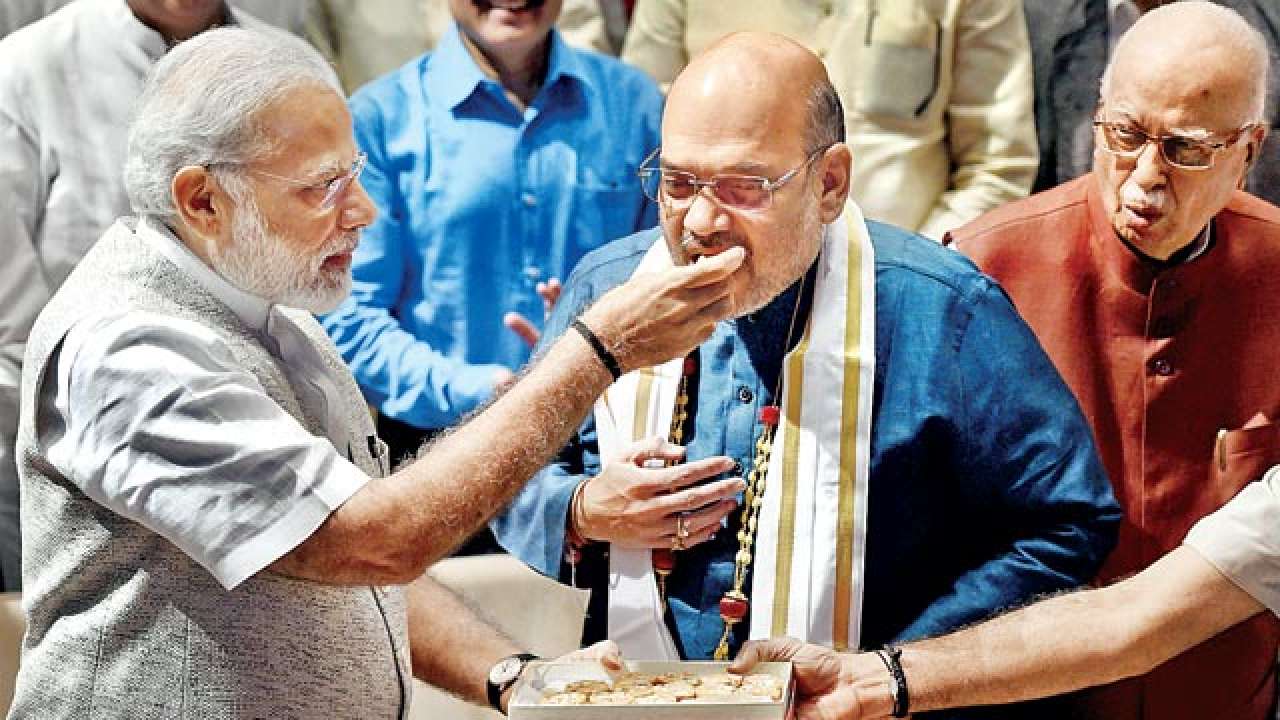 Narendra Modi Lauds Amit Shah's 3 Years As BJP Chief