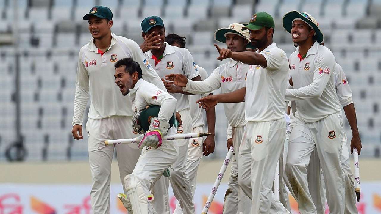 Shakib's allround brilliance helps Bangladesh win first ever test