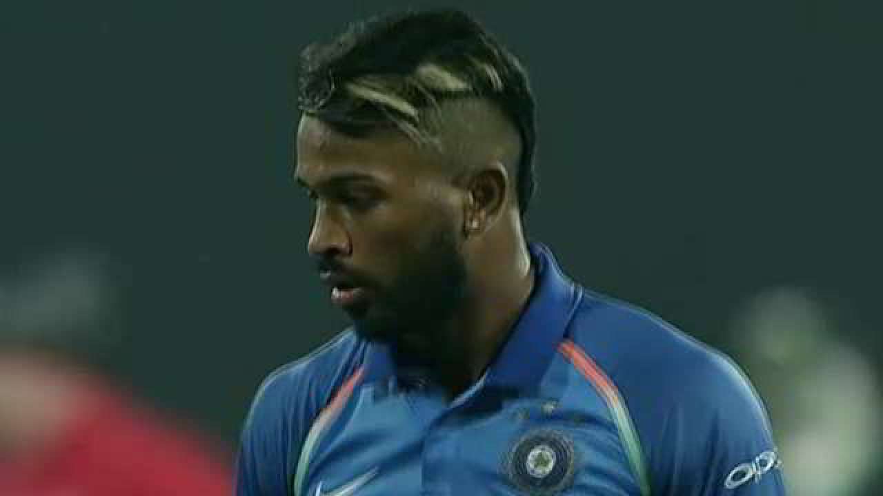 Cricketer Krunal Pandyas new razor sharp edgy look