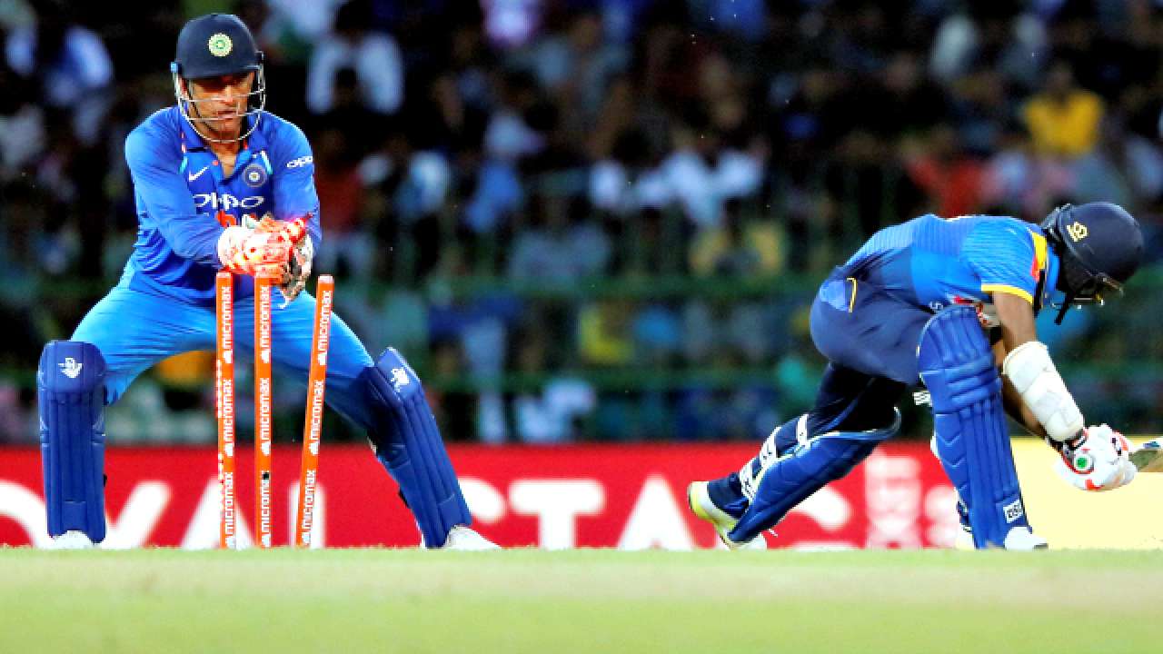 Top Of The World! MS Dhoni Smashes Kumar Sangakkara's Record Of Most ...