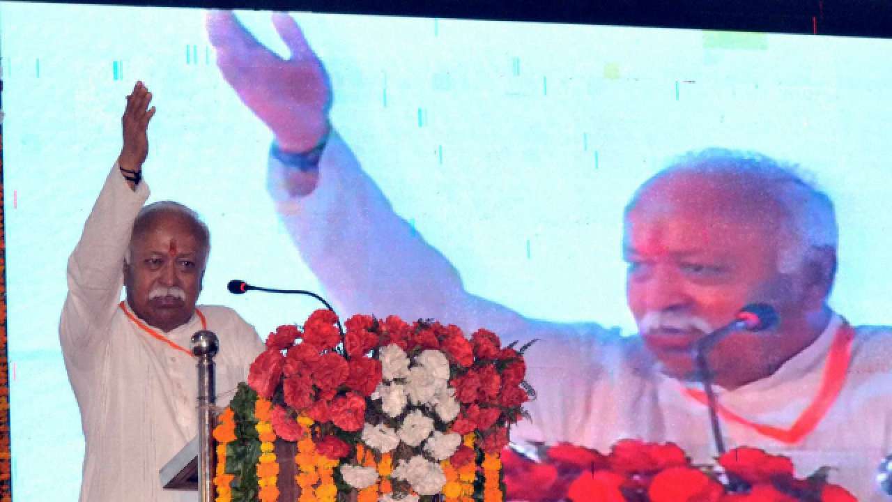 India has made clear it won't get cowed down: rss chief bhagwat on doklam stand-off