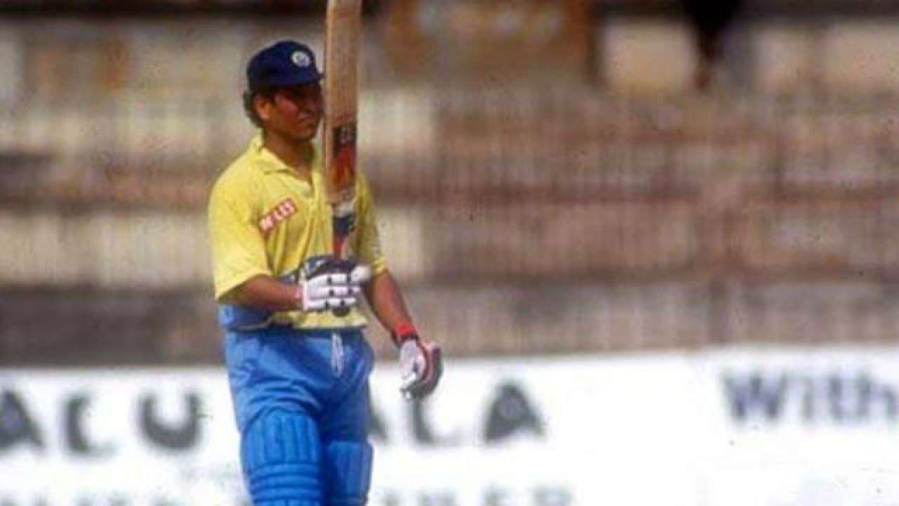 Sachin Tendulkar Scored His First Odi Hundred On This Day In 1994 If a team doesn't lose early wicket, it. sachin tendulkar scored his first odi