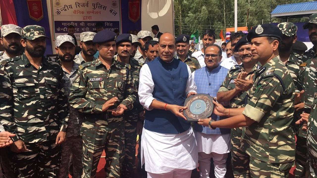 Kashmir will be rid of violence, no power can stop it from becoming heaven again: rajnath singh