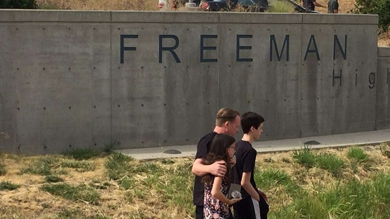 One dead three wounded in washington state school shooting