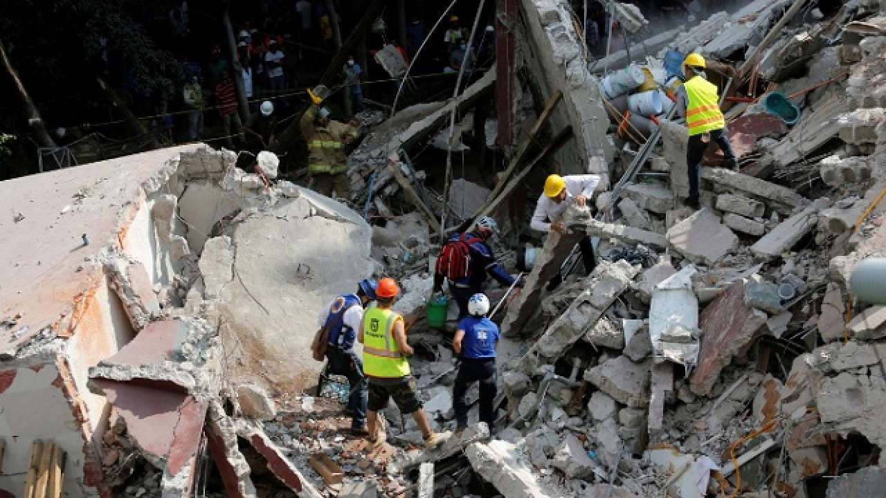 Watch The moment when 7.1magnitude quake hit Mexico; death toll rises