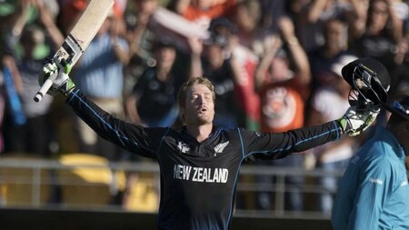 Martin Guptill's double hundred against West Indies at Wellington gave New Zealand wings