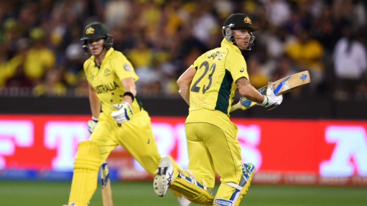 Michael Clarke (R) and Steven Smith (L) helped Australia to the door-steps of victory