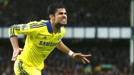 Chelsea's visit  to Goodison Park was a 9 goal spectacle. Diego Costa netting twice for the Blues and ex-Chelsea man, Samuel Eto'o hitting one for Everton. Chelsea ripped Everton 6-3.