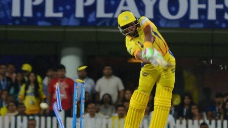 Despite Dwayne Bravo being dismissed late on, CSK managed to sneak home by three-wickets