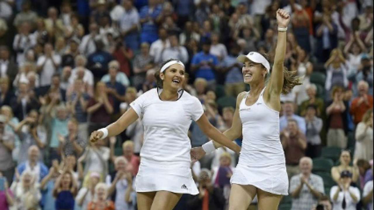 In Pictures: Sania Mirza-Martina Hingis Win Women's Doubles At ...