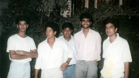 Sachin and friends