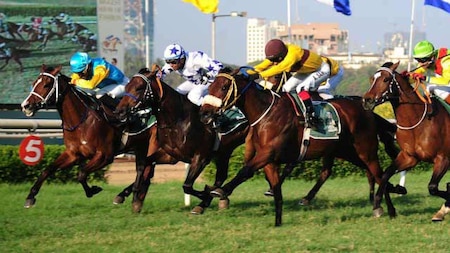 Indian Derby at the Mahalaxmi Race Course