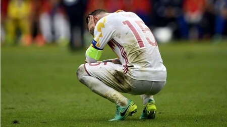Sergio Ramos in mourning
