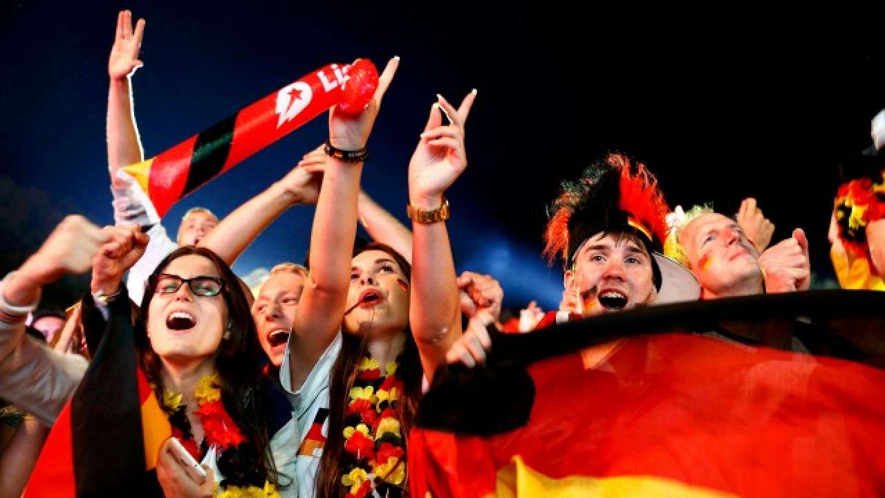 Fanzone celebrations