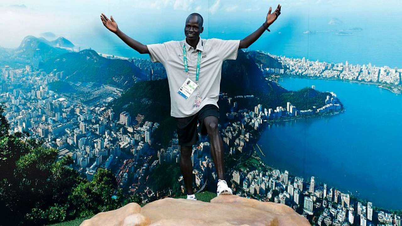 Yiech Pur Biel (Track & field), Refugee from Sudan