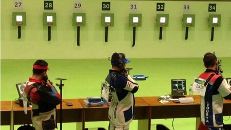 Shooting in progress at Rio 2016
