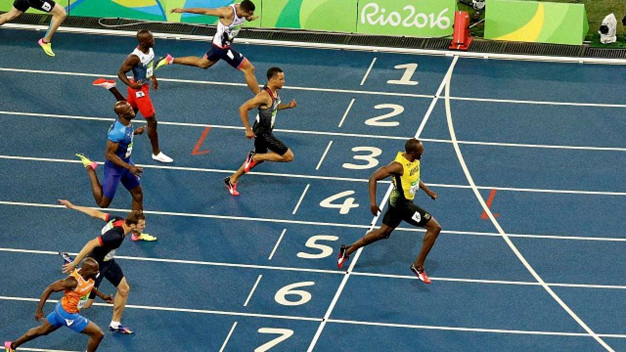 Soaring past in the last race