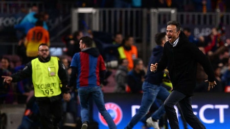 Barcelona coach Luis Enrique is unstoppable!