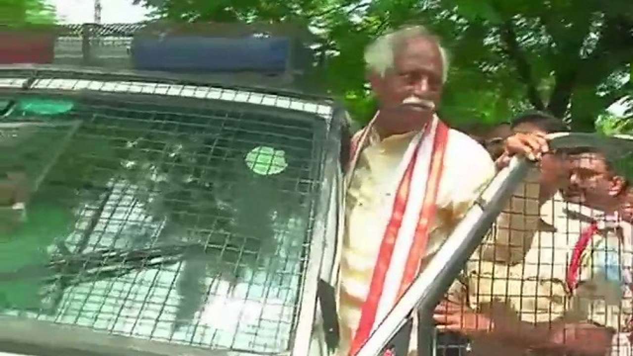 BJP workers and leaders detained during Jan Raksha Yatra in Hyderabad