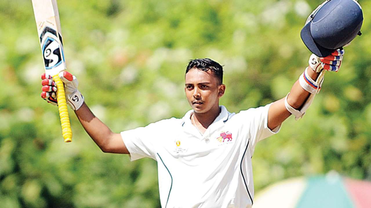 Teenager Prithvi Shaw dazzles against Ashwin before falling for 123