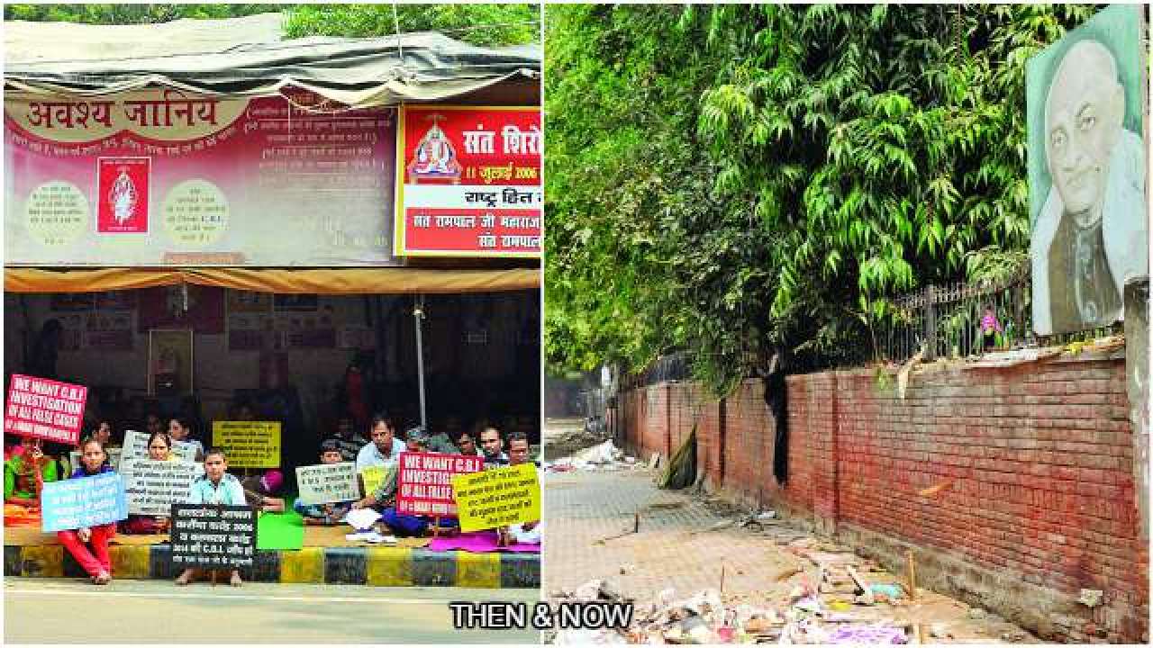 Protesters evicted from Jantar Mantar