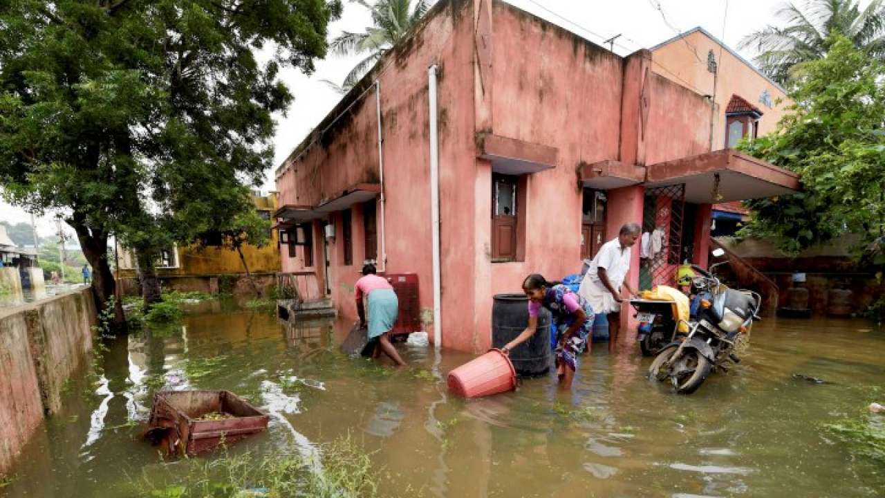 Rains Continue To Lash Tamil Nadu; Schools And Colleges Remain Closed