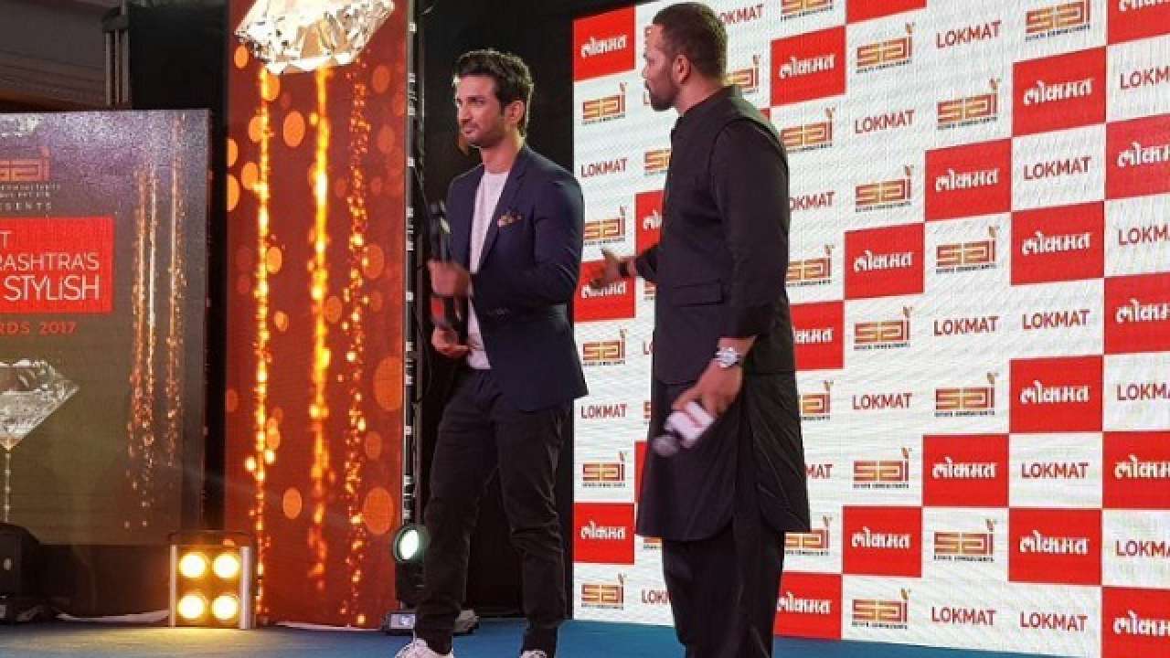 Sushant Singh Rajput Awarded Most Stylish Youth Icon At A Recent Awards