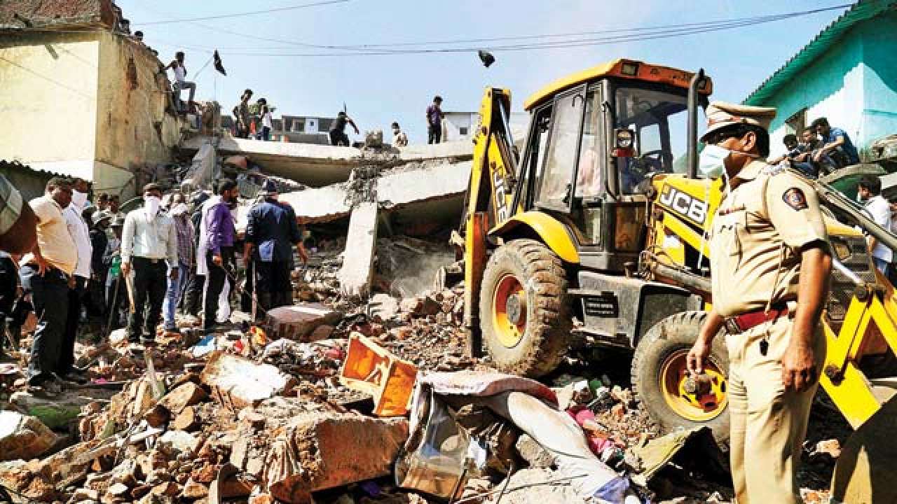 3 killed in Bhiwandi building collapse