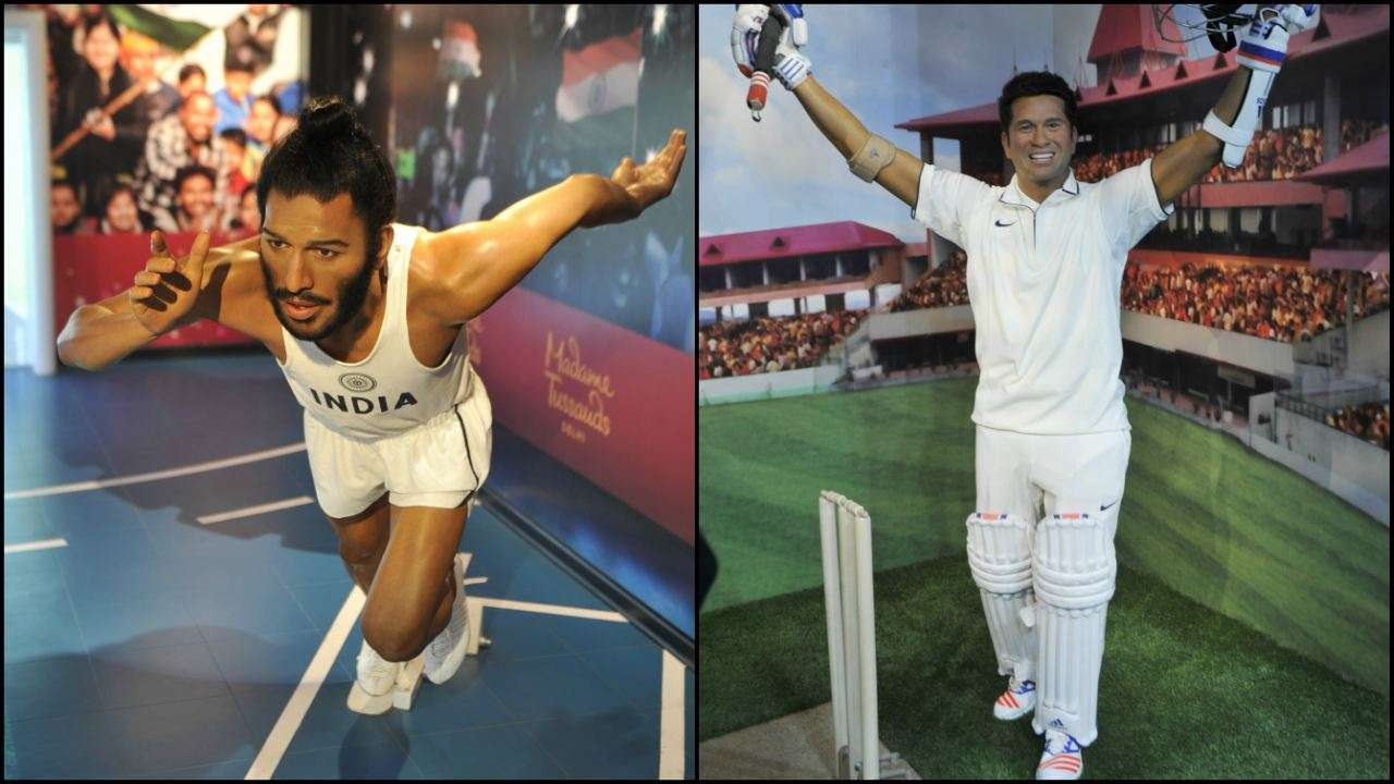 Milkha Singh and Sachin Tendulkar