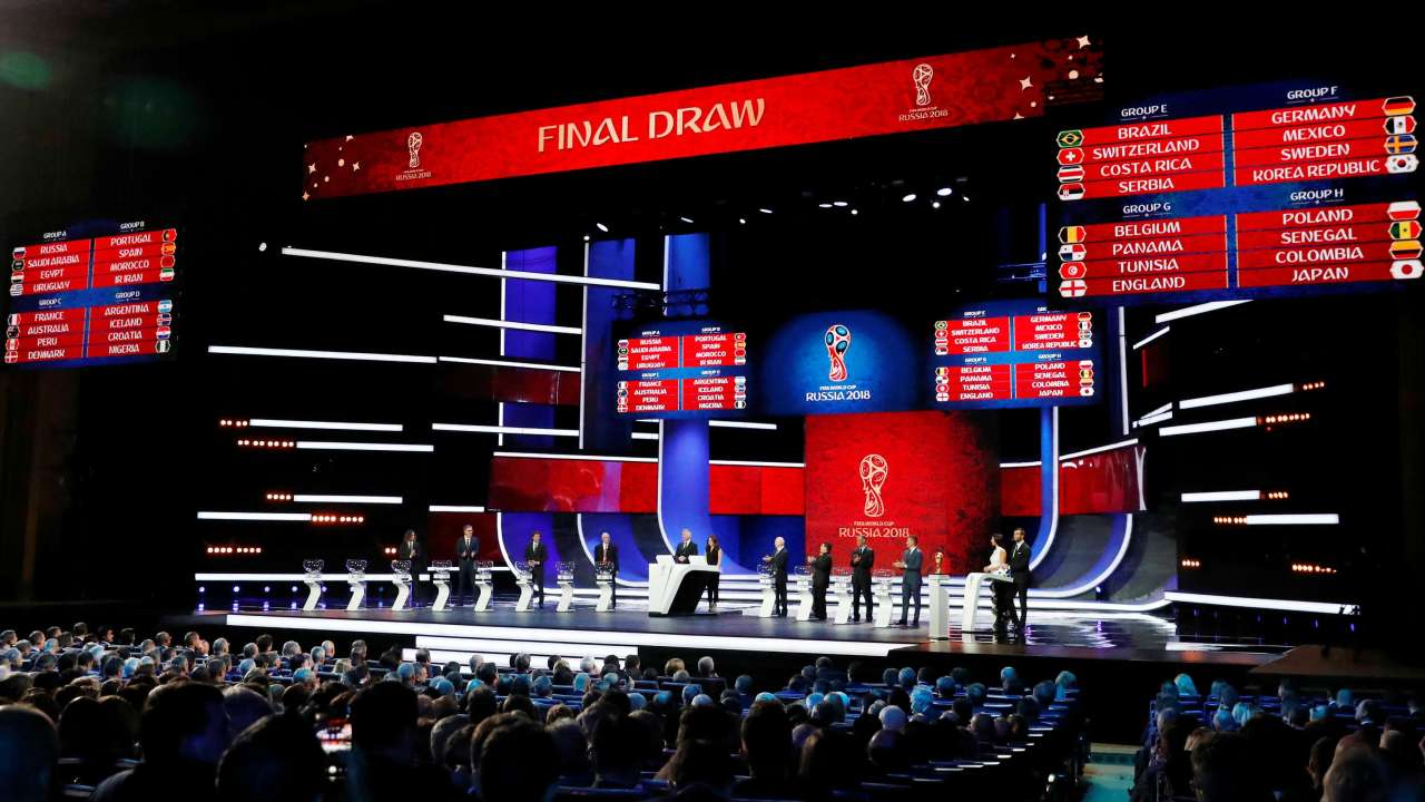 World Cup 2018 Draw England Land Dream World Cup Draw Spain Paired With  Portugal And More