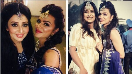 Bride and her besties: Aashka Goradia with her friends