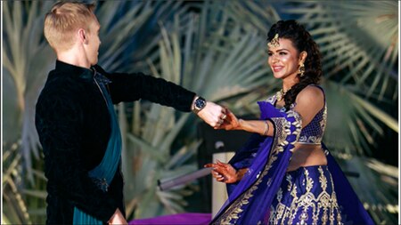 Aaska Goradia-Brent Goble can't take eyes off each other
