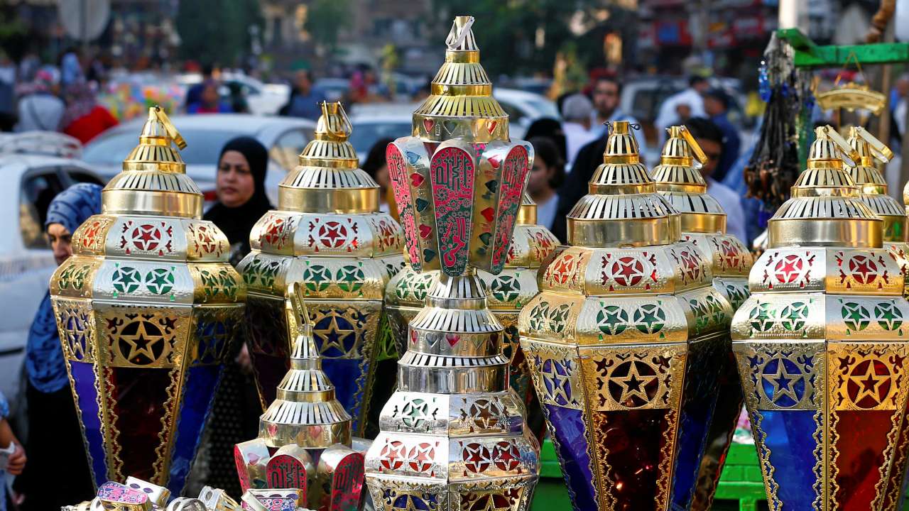 Traditional Ramzan lanterns