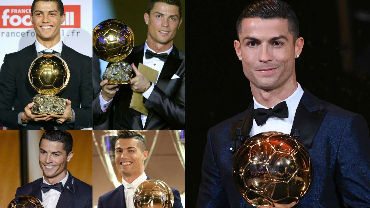 Mandag Rejse stille Fantastic moment in my career': Cristiano Ronaldo ecstatic after record  Ballon d'Or triumph