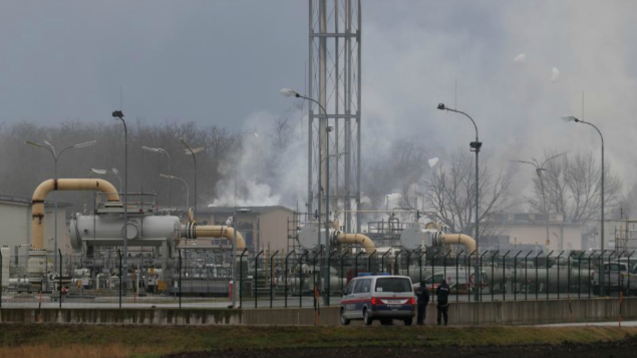 Austria Gas Explosion Major European gas pipeline hub fully