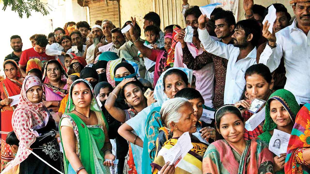 Gujarat Elections 2017 Phase 2 Sees 6999 Turnout Overall 6841 Ec 