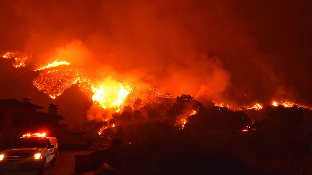California wildfire close to becoming third-largest ever in state