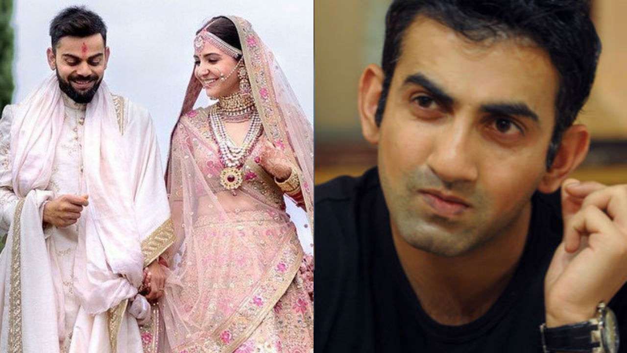 Gautam Gambhir Backs Virat Kohli Anushka Sharma On Italy Marriage Criticism