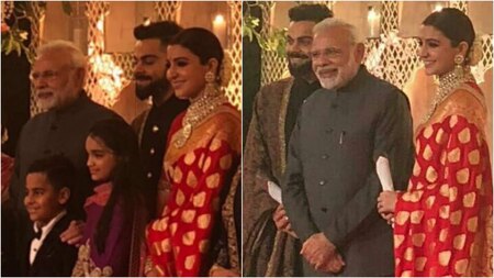 PM Narendra Modi graces Virushka's wedding reception