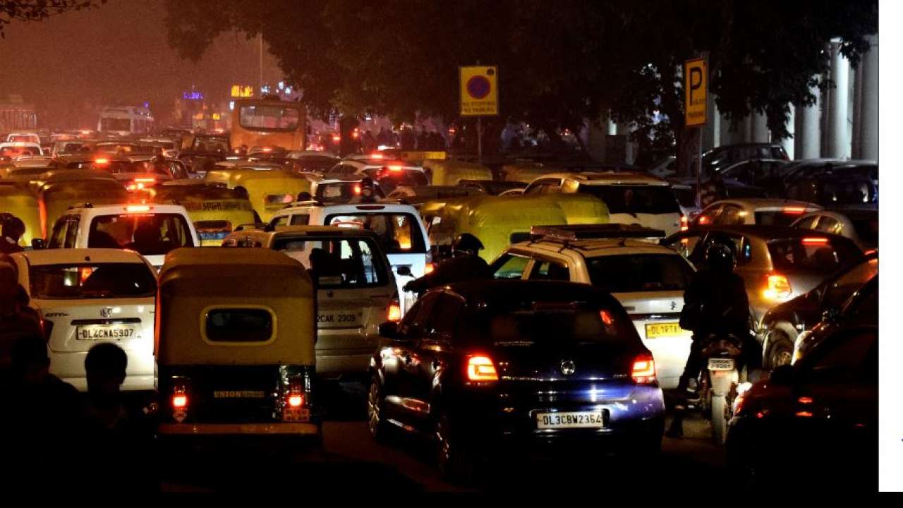 Traffic jam at CP