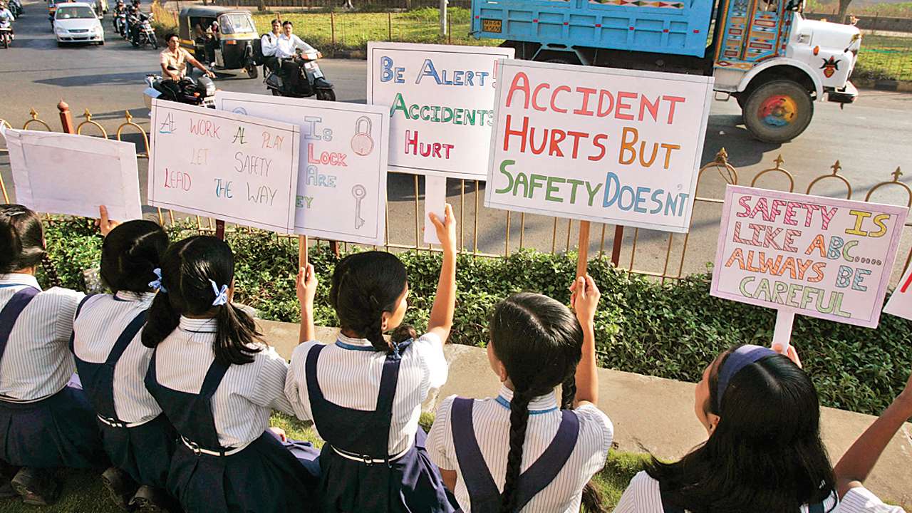 Teach road safety in schools Traffic Training Institute