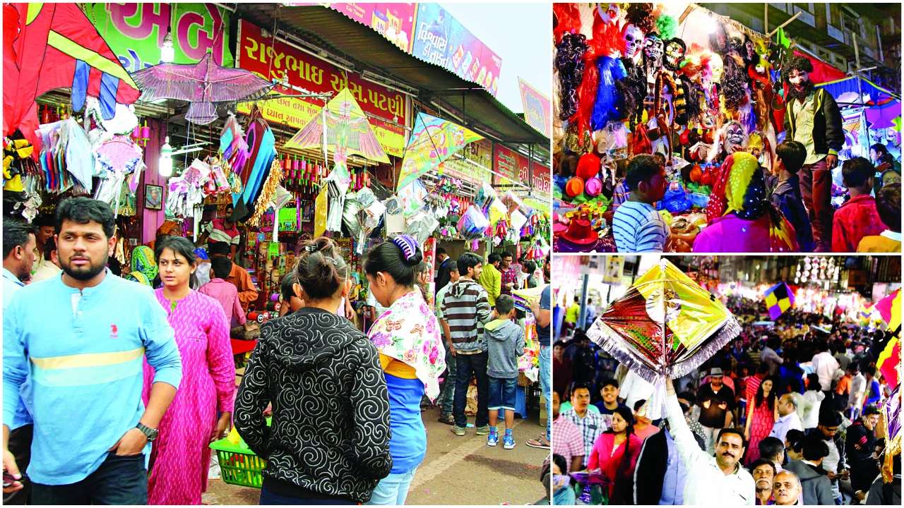 Wind to thrill to kite loverson Uttarayan