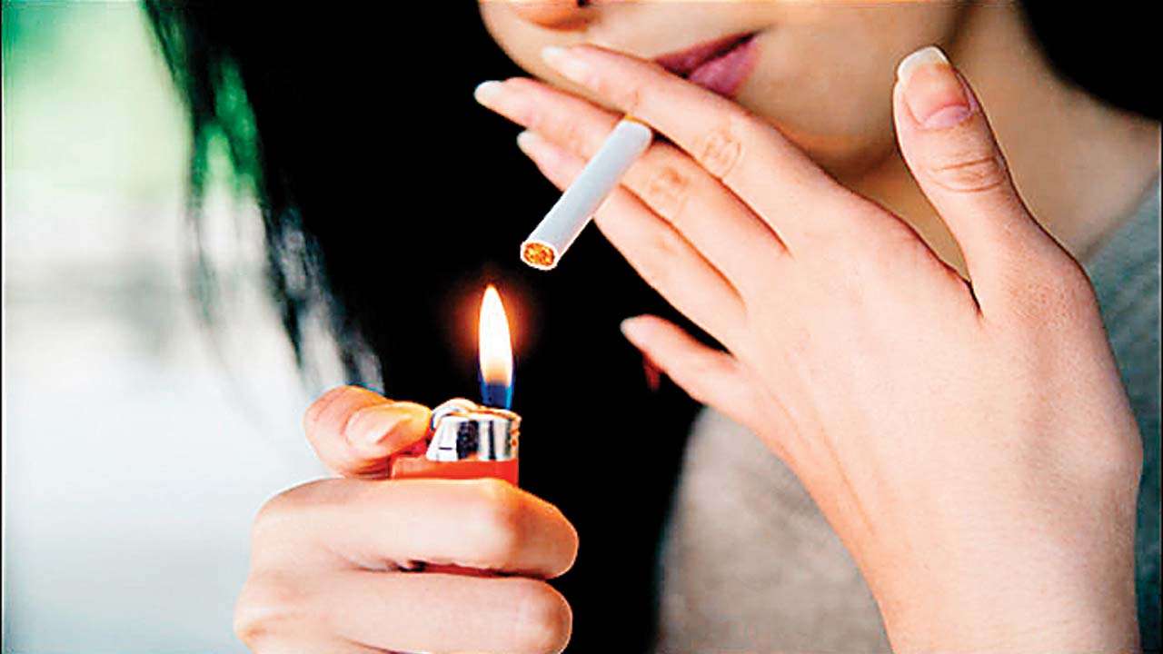 Why girls take to smoking?