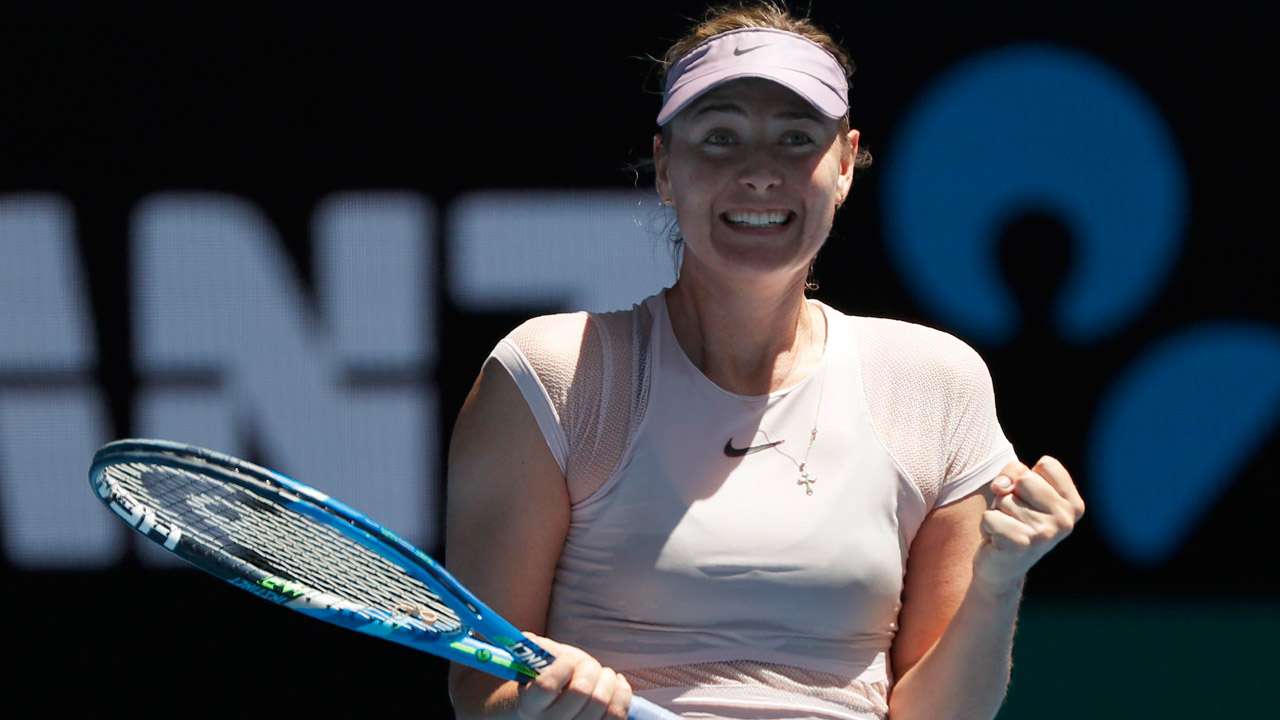 WATCH | Australian Open: Maria Sharapova makes winning comeback to Melbourne
