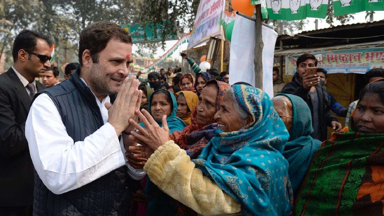 Amethi Visit Rahul Gandhi Conducts Janata Darbar To Hear Public